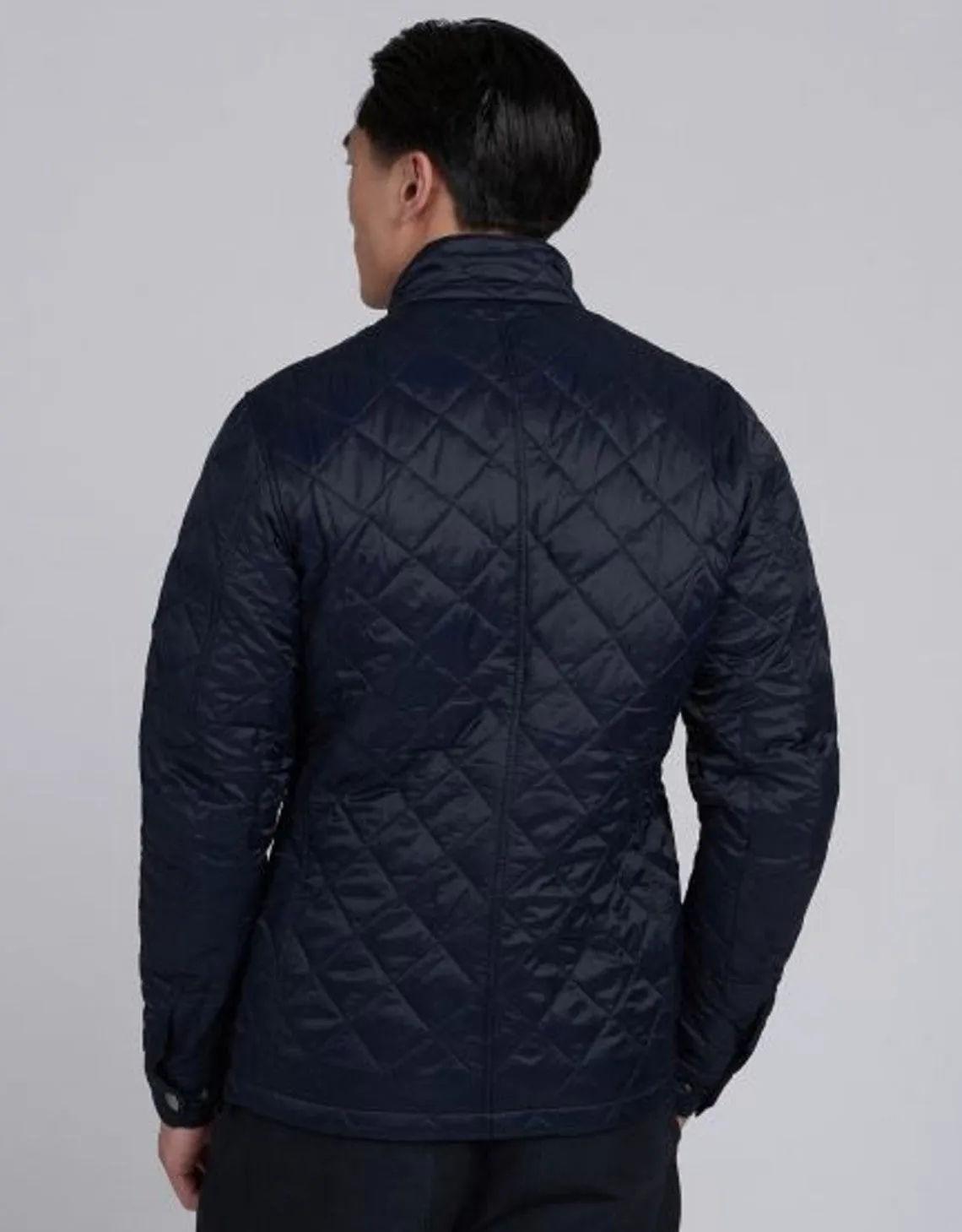 Barbour International Ariel Quilted Jacket Navy