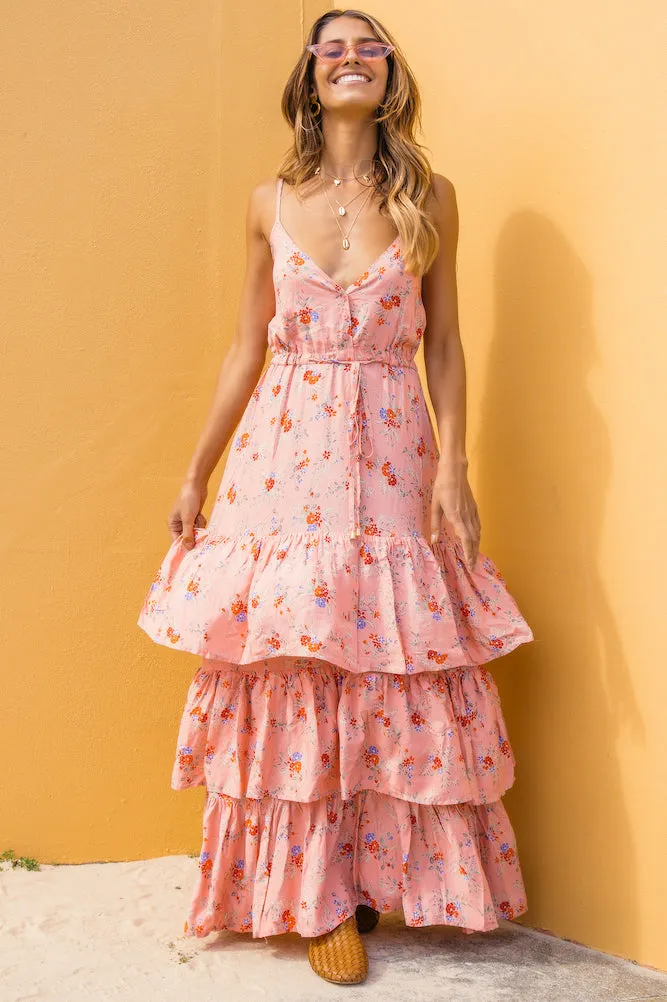 Capistrano Maxi Dress Pink