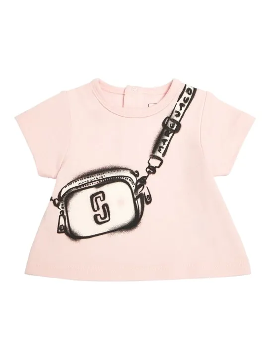 Marc Jacobs   Cotton jersey t-shirt &amp; sweat shorts 
