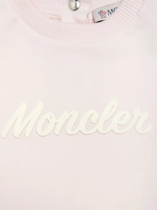 Moncler   Stretch cotton blend t-shirt &amp; shorts 
