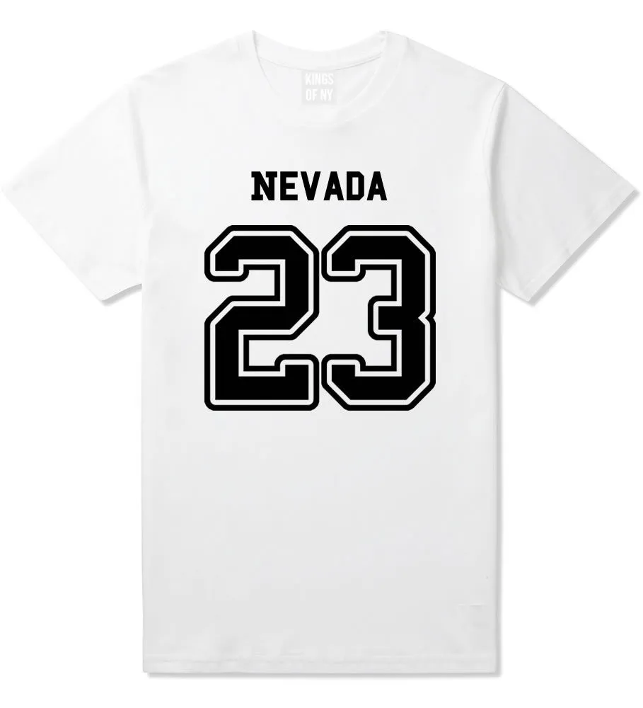 Sport Style Nevada 23 Team State Jersey Mens T-Shirt